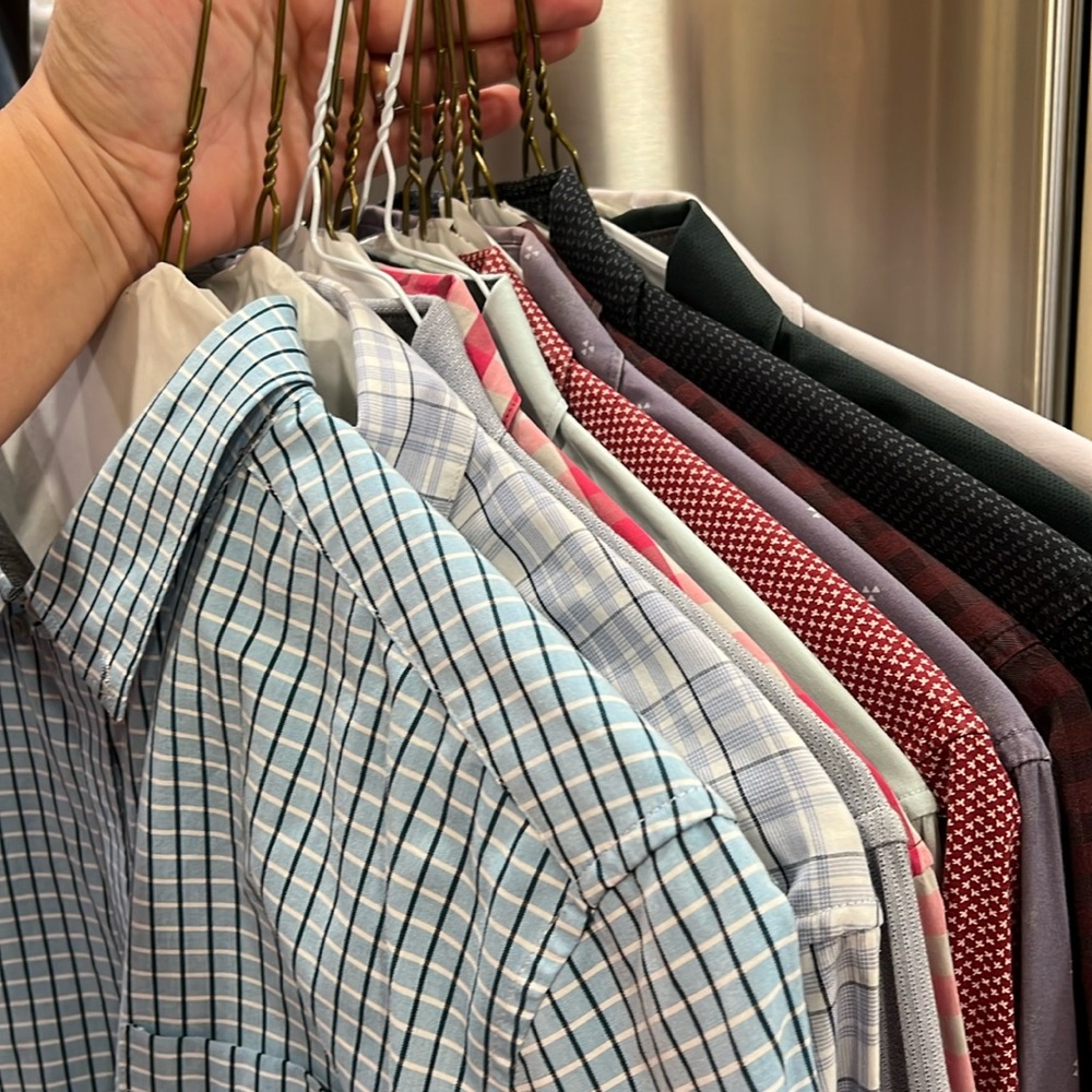 (TWELVE)REACTION KENNETH COLE BUNDLE Men’s  Dress shirts!!! SUPER SLIM FIT